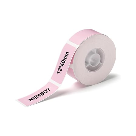 NIIMBOT Thermal gap paperT14*40-160LIGHT PINK