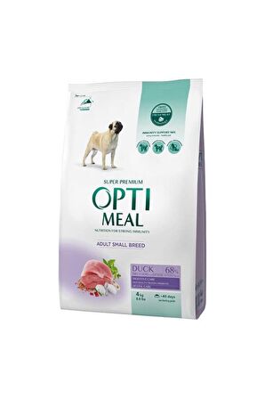 Optimeal Super Premium Small Ördek Etli Küçük Irk Yetişkin Köpek Maması 4 Kg