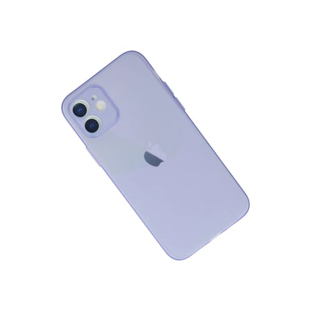 Apple iPhone 12 Kılıf Puma Silikon - Mor