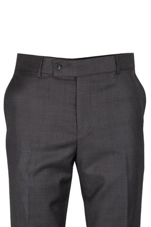Erkek Gri Kumaş Pantolon Normal Kesim RAR01185