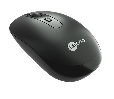 Lenovo Lecoo WS205 Nano Alıcılı Kablosuz 1600 DPI Siyah 4 Tuş Mouse