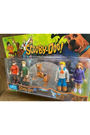 Oyuncak Scooby Doo Figürleri Shaggy Rogers Fred Jones Velma Dinkley Daphne Blake Figürleri