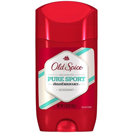 Old Spice Pure Sport Pudrasız Stick Deodorant 63 gr