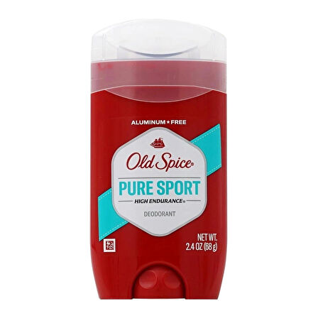Old Spice Pure Sport Deodorant Pure Sports High Endurance Deodorant 2.4 oz 68 g
