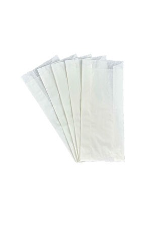 Orta Boy Yağlı Kese Kağıdı, Hediye Paketi 12x29cm Beyaz Renk 1000 Adet