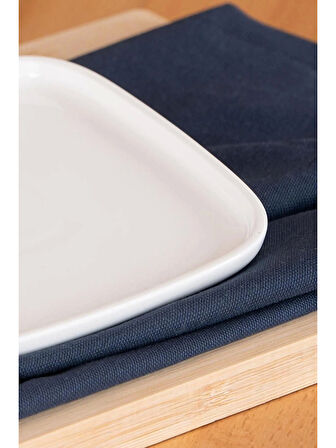Acar SCT5402 Porselen Pure Kare Tabak 15 Cm 6 Lı