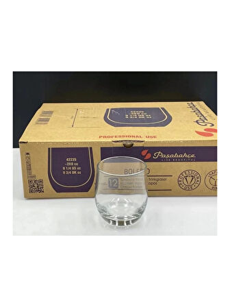 Paşabahçe 42235 Bolero Meşrubat Bardağı 275 cc 6'lı
