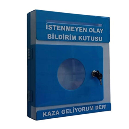 istenmeyen olay bildirim kutusu