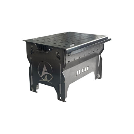 ALTAŞ MANGAL 2 MM EL YAPIM MANGAL TAŞIMALI SÖKMELİ  MANGAL SOBA