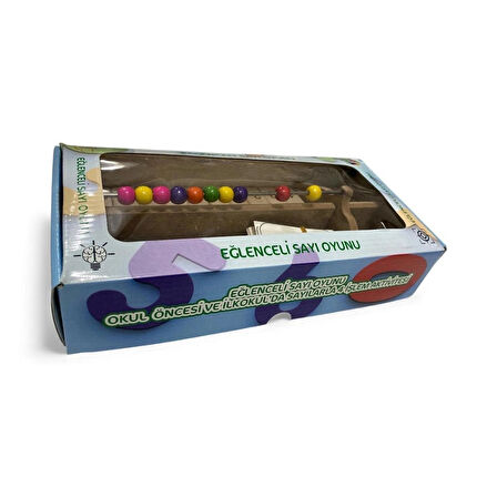 Ahşap Montessori Toplama & Çıkarma Eğitici Abaküs Seti – 1’den 10’a Matematik Öğrenme Oyuncağı