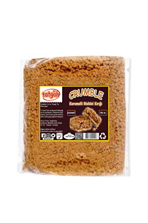 Karamelli Crumble Bisküvi Kırıkları 750 Gr.