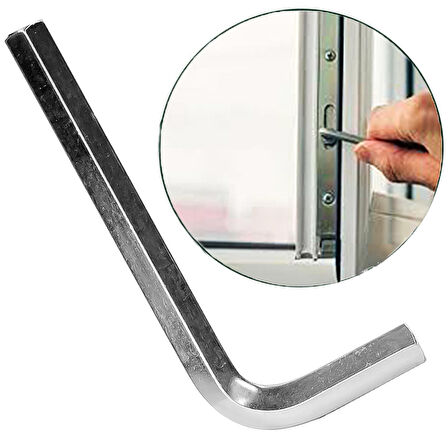 İzeltaş Pvc Pimapen Kapı Pencere Kilidi Yaz Kış Ayar Anahtarı Allen 4 Mm Alyan