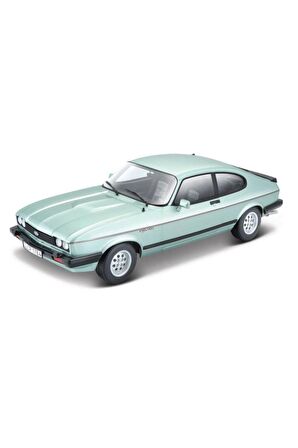 Burago 1:24 Ford Capri 1982 Model Araba 1982 Ford Capri Araba Klasik Araba Koleksiyonluk Araba