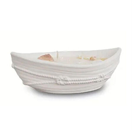Dekoratif Tekne Mumluk 9x17cm 2 li
