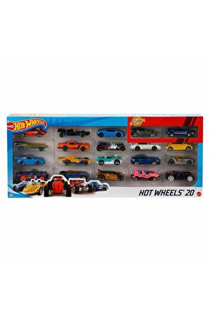 Hot Wheels 20li Araba Seti Oyuncak Hot Wheels Arabaları Hot Wheels Araba 20li Set