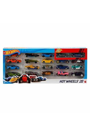 Hot Wheels 20li Araba Seti Oyuncak Hot Wheels Arabaları Hot Wheels Araba 20li Set