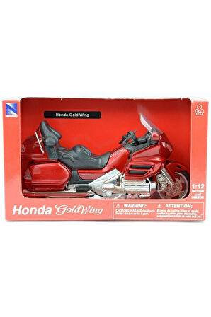New Ray 1:12 Ölçek Honda Gold Wing 2010 Model Motor Honda Gold Wing 2010 Motosiklet