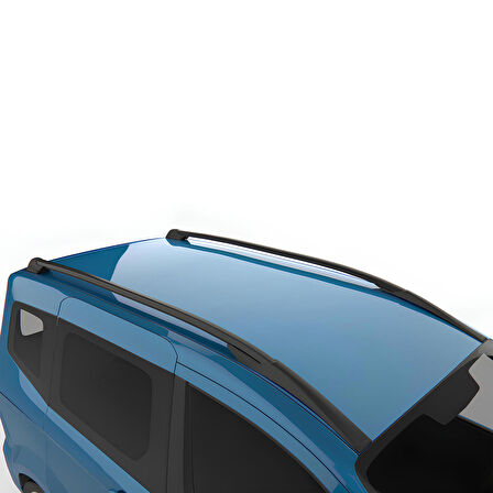 Ford Courier Tavan Çıtası 2014 - 2023 Model Siyah