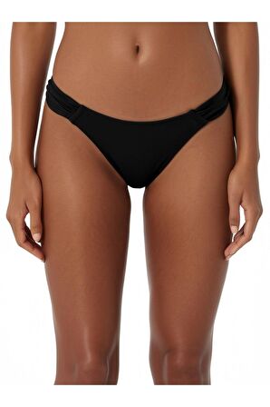Siyah Kalın Kenarlı Dar Kalıp Bikini Altı