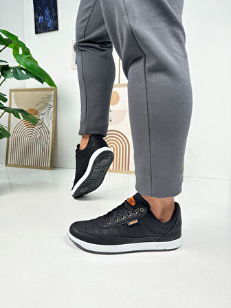 Günlük Erkek Sneaker Bağcıklı Dikişli Hafif Rahat Yürüyüş Spor Ayakkabı 013C 
