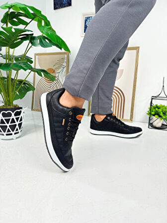 Günlük Erkek Sneaker Bağcıklı Dikişli Hafif Rahat Yürüyüş Spor Ayakkabı 013C 