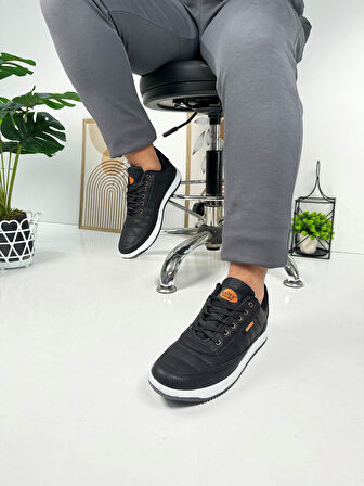 Günlük Erkek Sneaker Bağcıklı Dikişli Hafif Rahat Yürüyüş Spor Ayakkabı 013C 