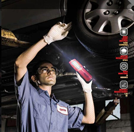 Rico Şarjlı Mıknatıslı Led Lamba 420 Lümen