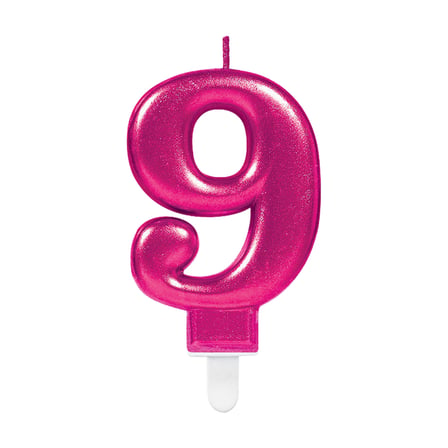 Mum FUŞYA ışıltılı 9 YAŞ KOYU PEMBE