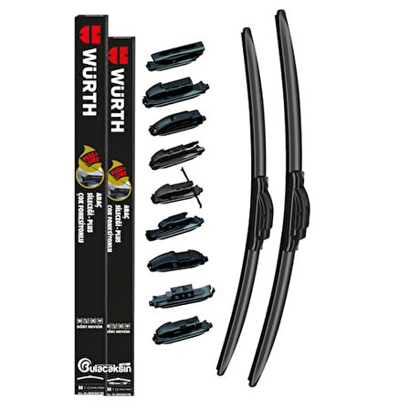 Würth Muz Silecek Takımı Mitsubishi Carisma 1995-2003 ile uyumlu