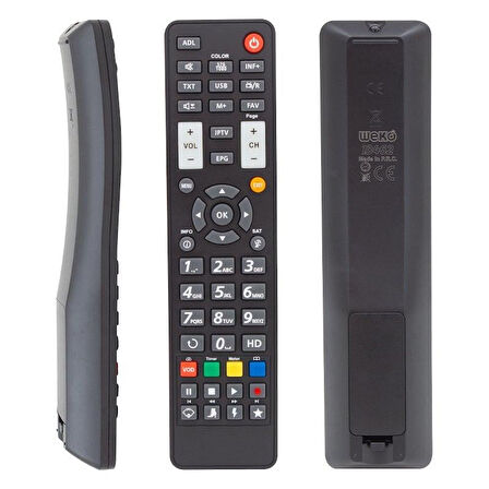 Weko 2000 HD Machina CX IP Uydu Alıcı Kumandası Uzaktan Kumanda