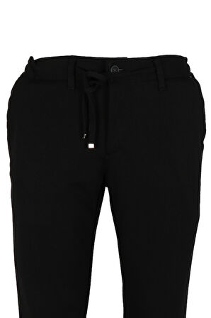 Erkek Jogger Pantolon Bel Bağcıklı Dar Kesim RAR01351