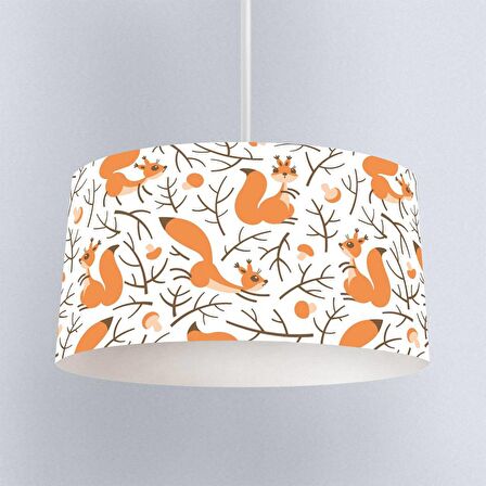 Çocuk Odası Dijital Baskılı Sarkıt Avize Model 1367