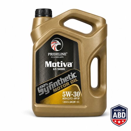 Prideline Motiva GT-5000 5W-30 Tam Sentetik Benzinli Dizel Motor Yağı 4 L Made in USA