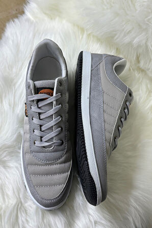 Günlük Erkek Sneaker Bağcıklı Hafif Rahat Fileli Hava Alabilen Yürüyüş Spor Ayakkabısı 014 