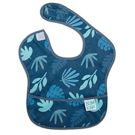 Bumkins Superbib Önlük (6-24 ay) Blue Tropic