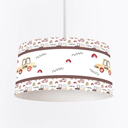 Çocuk Odası Dijital Baskılı Sarkıt Avize Model 1439