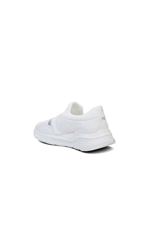 Bağcıksız Aqua Ultra Hafif Ortopedik Unisex Spor Ayakkabı Beyaz