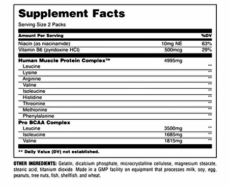 UNIVERSAL ANIMAL Animal Nitro Eaa Amino 44 Packs