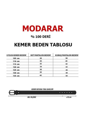 Erkek Hakiki Deri Kemer 4 cm Siyah Renk RAR01451