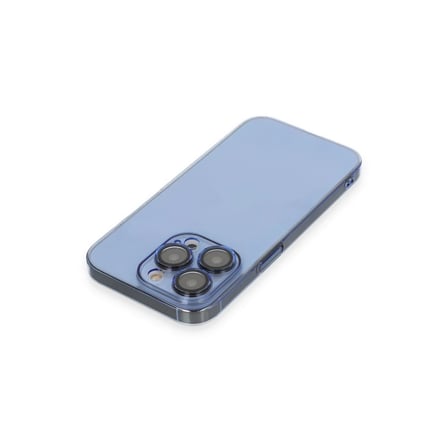 Apple iPhone 14 Pro Max Kılıf Armada Lensli Kapak - Sierra Blue