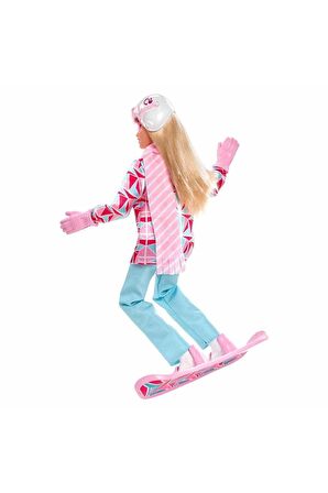 Barbie Snowboard Sporcusu Bebek Oyuncak Barbie Bebek Orijinal Barbie Sporcu Bebek Kayak Yapan Barbie