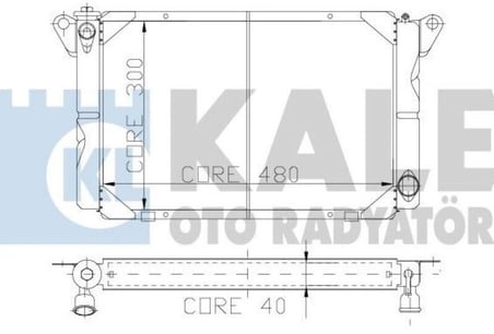 KALE BAKIR RADYATÖR RENAULT R12 TL/TX/STW TOROS 3 SIRA PN SİSTEM