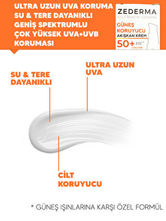 Güneş Koruyucu Spf 50+ 50ml Krem UVA+UVB