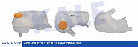 GENLEŞME TANKI (RADYATÖR EK DEPO) KAPAKLI OPEL ASTRA F / ASTRA F CLASSIC