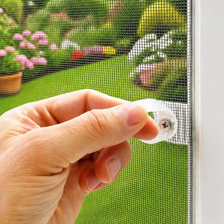 Aletçantam Sineklik Kulp Seti Şeffaf Tutma Halkası Kaldırma Çekme Kulbu Takoz Seti -10 Takım