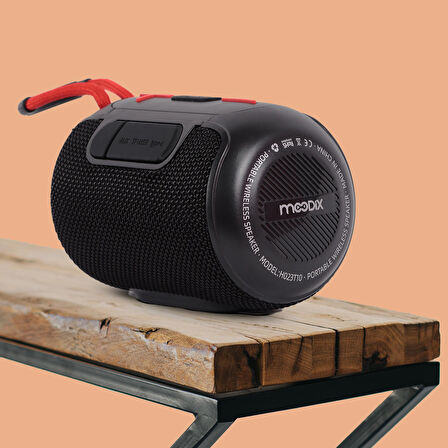 Moodix HO23T10 Bluetooth Hoparlör Siyah