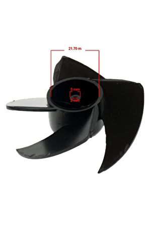 Arzum / Felix 4 Kanatlı Saç Kurutma Makinesi Pervanesi 2li Uyumlu