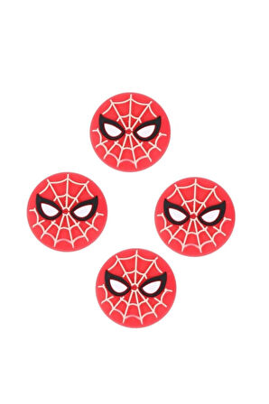Desenli Ps5/ps4/ps3 Analog Koruyucu Silikon Pad-spider Man