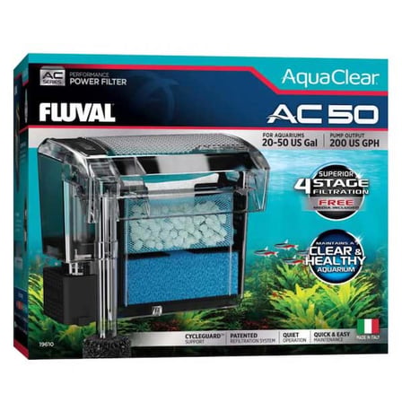 Fluval AC50 Askı Filtre 76-190 Lh (Yeni Model)