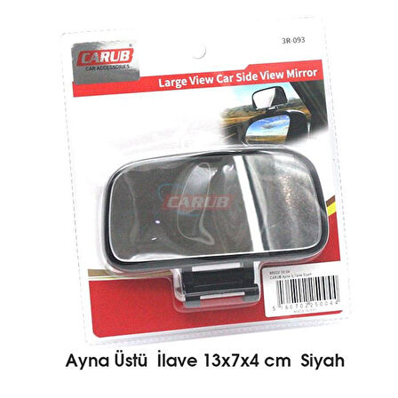 Ayna Dış Ayna Üstü İlave 13x7x4 Siyah 2 ADET